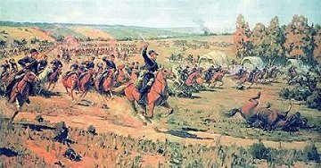 Cossacks at Borodino, 1812