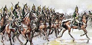 French dragoons.