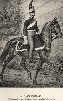 NCO of Vladimir Dragoons in 1811