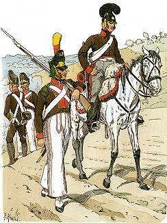Portugueese Legion in 1812.
Picture by Knotel.