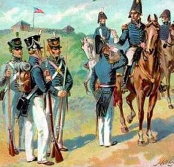 Uniforms of American soldiers in 1812