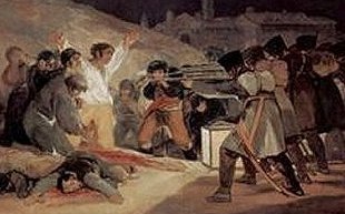 The Third of May 1808: 
The Execution of the 
Defenders of Madrid,
by Francisco Goya.