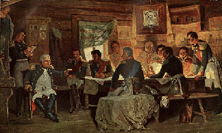 Kutuzov and Russian generals
in 1812