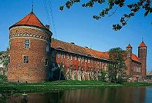 Teutonic castle in Lidzbark/Heilsberg.