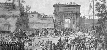 Bonaparte enters Milan