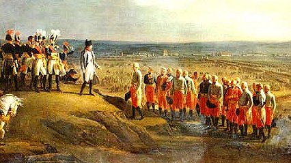 The surrender of Austrian army in Ulm, 1805