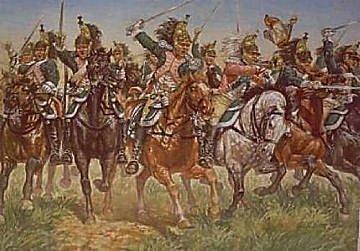 French dragoons by Italeri