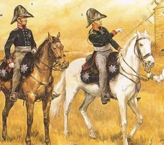 General Gneiseanu and Stabs-Kapitan, by Christa Hook